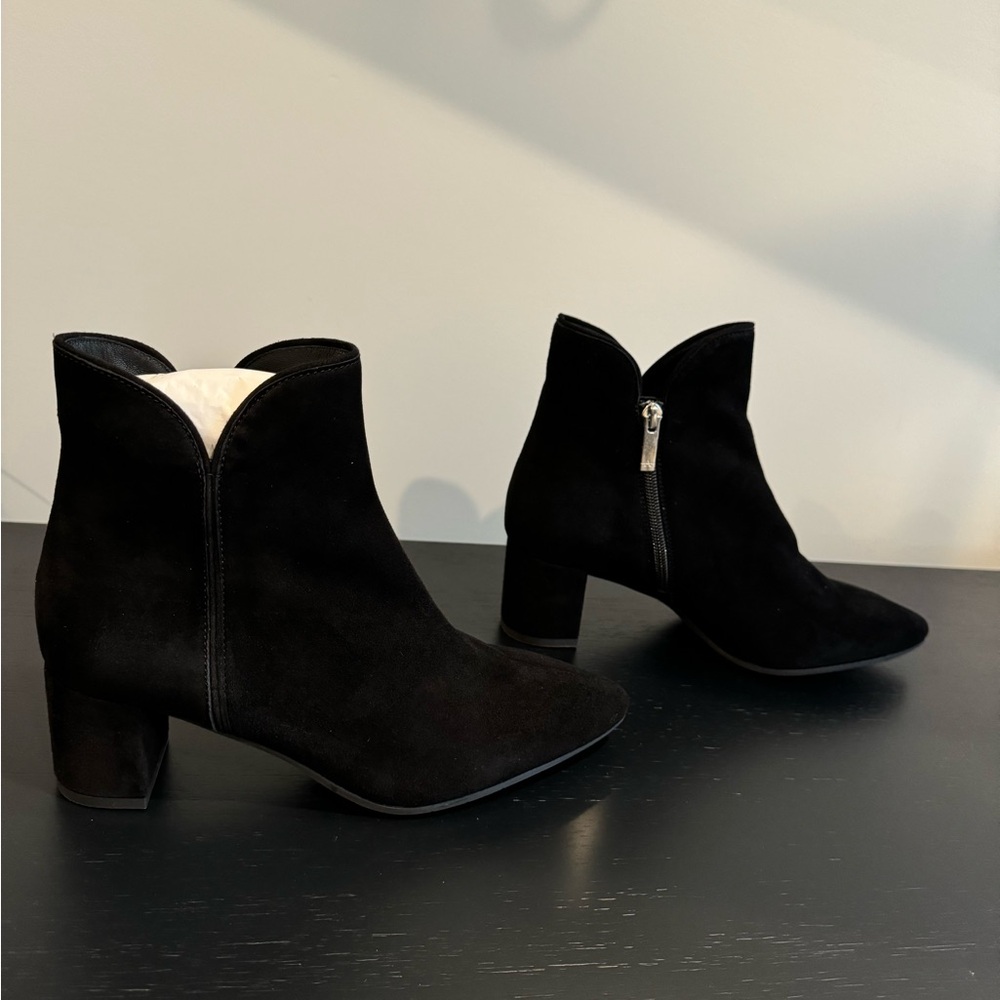 Suede Booties